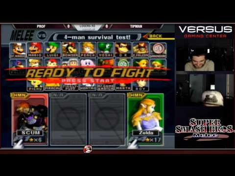 Versus Weekly 06/18/17 - Losers R5 - Prof (Sheik) vs Tipman (Ganondorf) - Melee