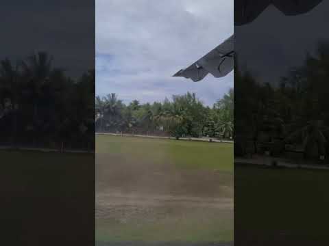 Flying out of Moorea for Bora Bora