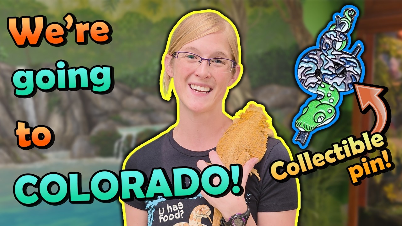 We're going to the Denver, CO Reptile Expo! (October 24-25, 2026)