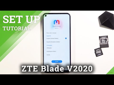 First Activation of ZTE Blade V2020 – Initial Set Up