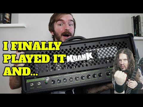 Checking Out Dimebag's Signature TUBE AMP - Krank Krankenstein