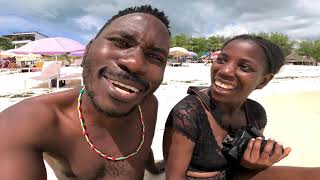 We Are The Only BLACK People At Zanzibar Beach | Romance On The Island