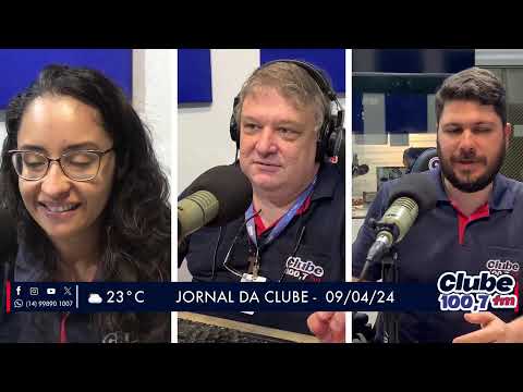 Jornal da Clube - 09/04/24 - Edição da Manhã