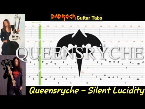 Silent Lucidity - Queensryche - Lead Guitar TABS Lesson