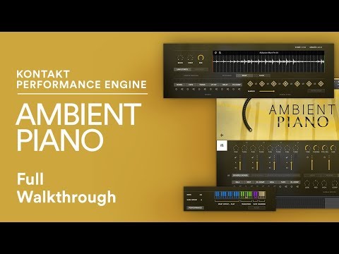 AMBIENT PIANO KONTAKT | Cinematic Piano Library for Music Production