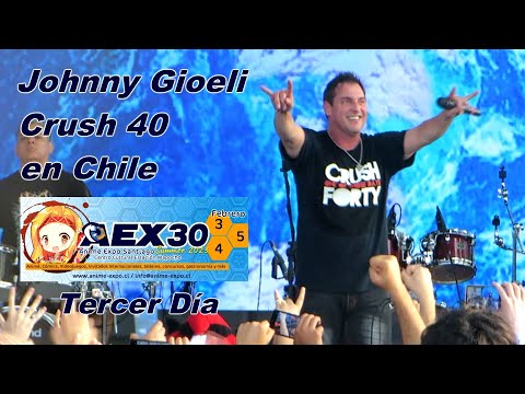 Johnny Gioeli-Crush 40 en Chile | AEX30 Anime Expo Summer 2023 (2/2)