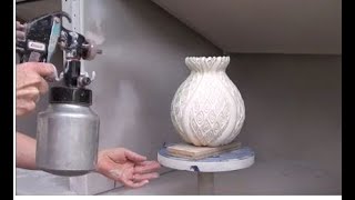 Beginning Ceramics Part 6: How to apply glaze with air gun
