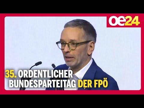 35. Ordentlicher Bundesparteitag der FPÖ | Rede von Herbert Kickl