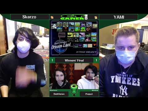 CT GamerCon 5 SSBM - Skerzo (Red Fox) vs. YAMI (Default Fox) - Melee WF