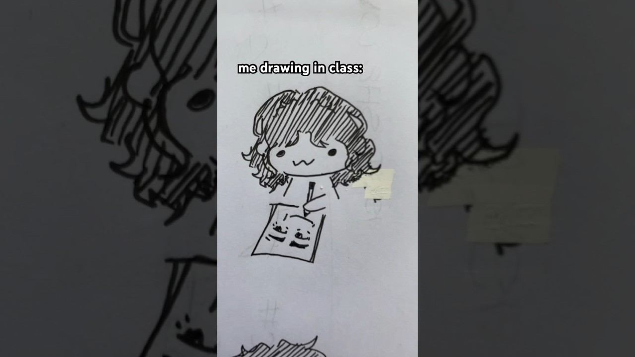 anytime i draw in class😪 #art #memes #drawing #draw #sketchbook #sketch #artist