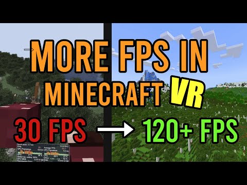19 Mods for MORE FPS in MINECRAFT VR (Vivecraft 1.19.3)