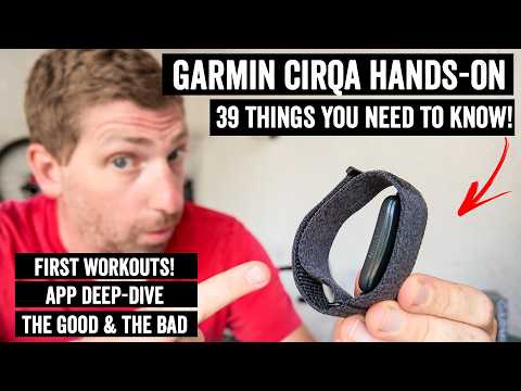 Garmin Cirqa Hands-On! 39 Things To Know!