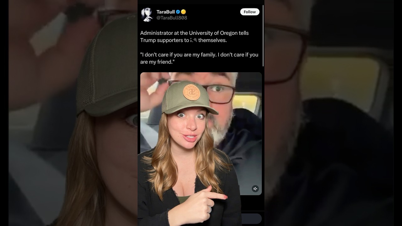 University Administrator Tells Trump Supporters To… Well…#2ndamendment #shortsvideo #shorts