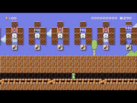 Jamming with the Jellyfish by Papayamaya - Super Mario Maker 2 - No Commentary 1by