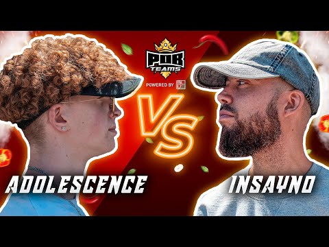 'Eten van die Noodlesoep' 🥣 Adolescence vs Insayno | 1/4de Finale Punchoutbattles BBQ Freestyle 2022