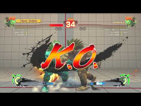 Nishikin (Blanka) vs MAXGIMOTO HYPER (Blanka) - USFIV