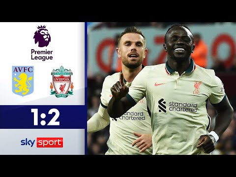 Mané rettet Reds Meisterchancen | Aston Villa - FC Liverpool 1:2 | Highlights - Premier League 21/22