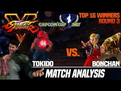 SFV Match Analysis: Capcom Cup 2017 TOP 16 - Tokido vs. Bonchan