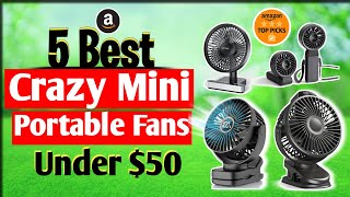 5 Best Portable Rechargeable Fans Under $50 in 2025 – Budget Picks on Amazon!