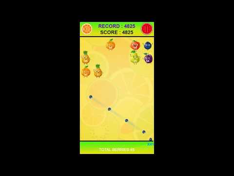 Fruit Breaker with blueberry Video