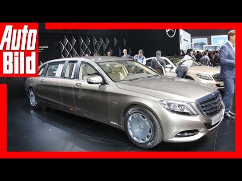 Geneva Motor Show: Mercedes Maybach S600 Pullman (2015) Seat Test / Details