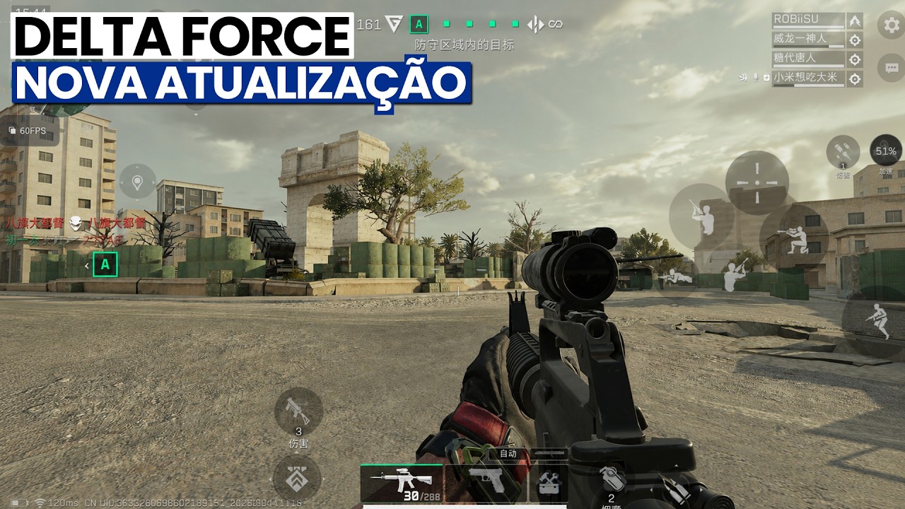 DELTA FORCE VIROU BF COM O NOVO MAPA - NOVA ATUALIZAÇÃO DE ANIVERSÁRIO