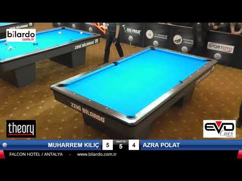 MUHARREM KILIÇ & AZRA POLAT Bilardo Maçı - 