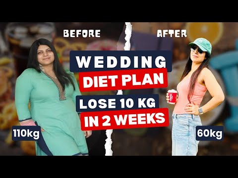 Wedding Diet Plan Fast Weight Loss|Diet Plan 2026 To Lose 10 Kg in 2 weeks |Hindi|Dr.Shikha Singh
