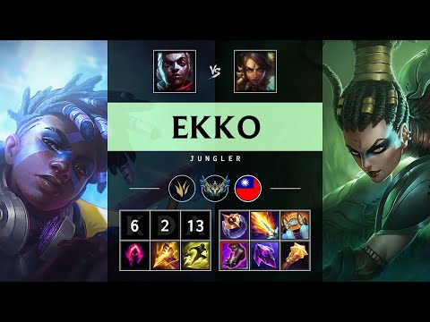 Ekko Jungle vs Nidalee - TW Challenger Patch 25.14
