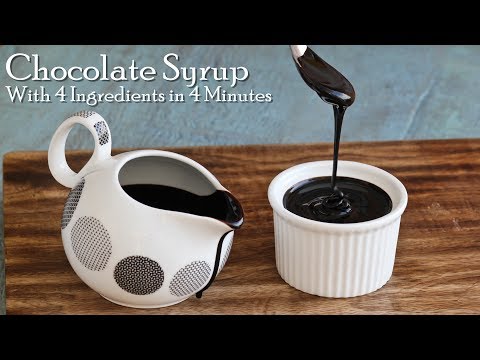 Homemade Dark Chocolate Syrup | Better than Hershey’s | Chocolate Sauce Recipe ~ The Terrace Kitchen