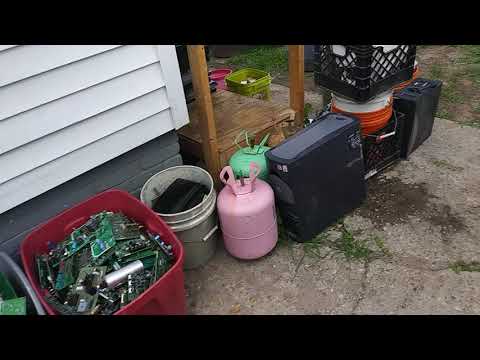 Quick scrap yard run