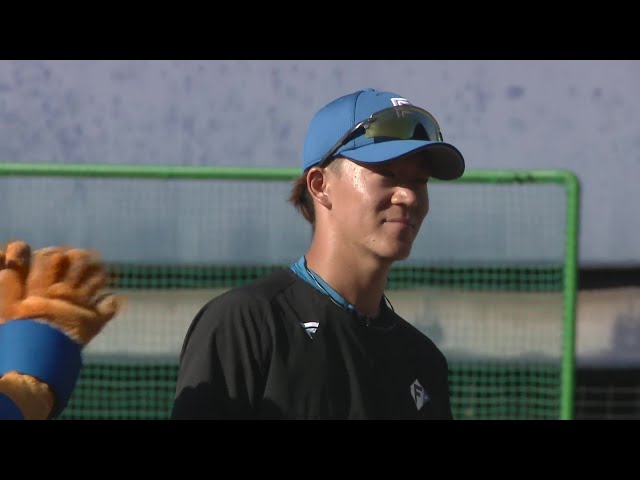 【ファーム】 ファイターズ・矢澤宏太選手 ヒーローインタビュー 8月3日 北海道日本ハムファイターズ 対 東京ヤクルトスワローズ