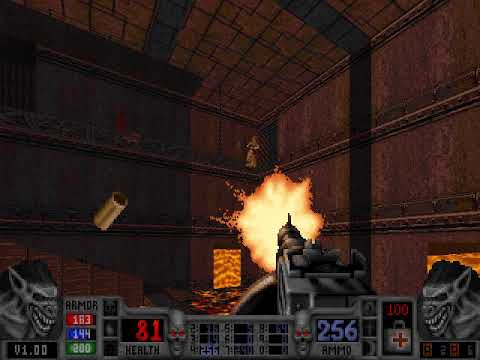 Blood version 1.00 in dosbox 0.74-3.