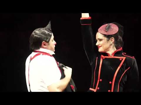 Davis Vassallo & Ashley Vargas. Bouncing Rope. Wereldkerstcircus Carré. 