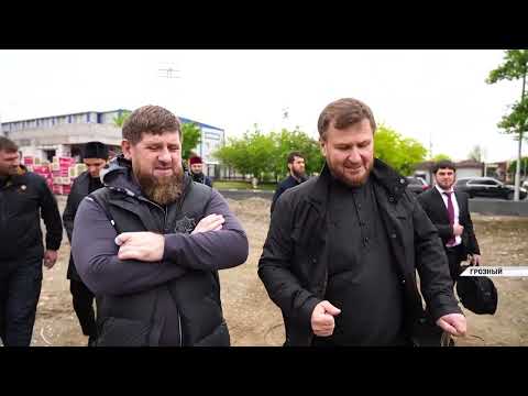 Рамзан Кадыров провел инспекцию по Грозному