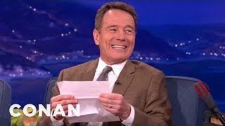Bryan Cranston's Favorite Erotic Fan Letter