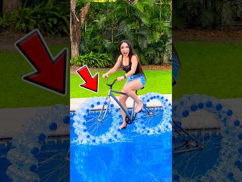 ¿Es posible manejar una BICICLETA en el AGUA?
