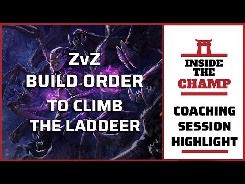 ZvZ Build Order to Climb the Ladder: 13-12 into Hatch