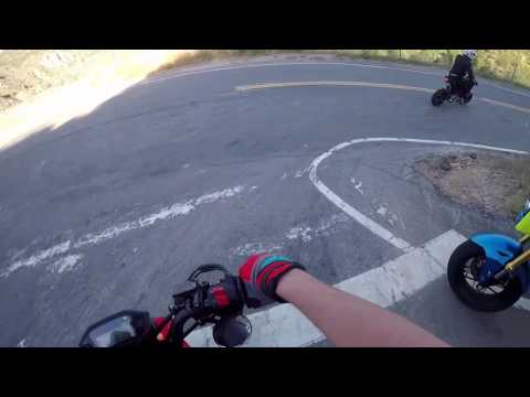 HONDA GROM CRASH/LOWSIDE! Grom on Grom Action!