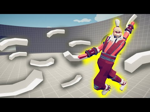 BOOMERANG SENSEI VS EVERY UNIT | Totally Accurate Battle Simulator TABS