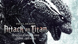 GODZILLA MINUS ONE Anime Opening | MY WAR - Shinsei Kamattechan