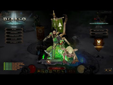 Nephalim Rift T16 Season 20 Monk MONKEY KING'S GARB SUNWUKO lashing tail kick [test run]