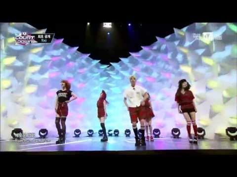 f(x) Comeback Stage M Countdown (7/25/2013) [CC: ENG SUBS]