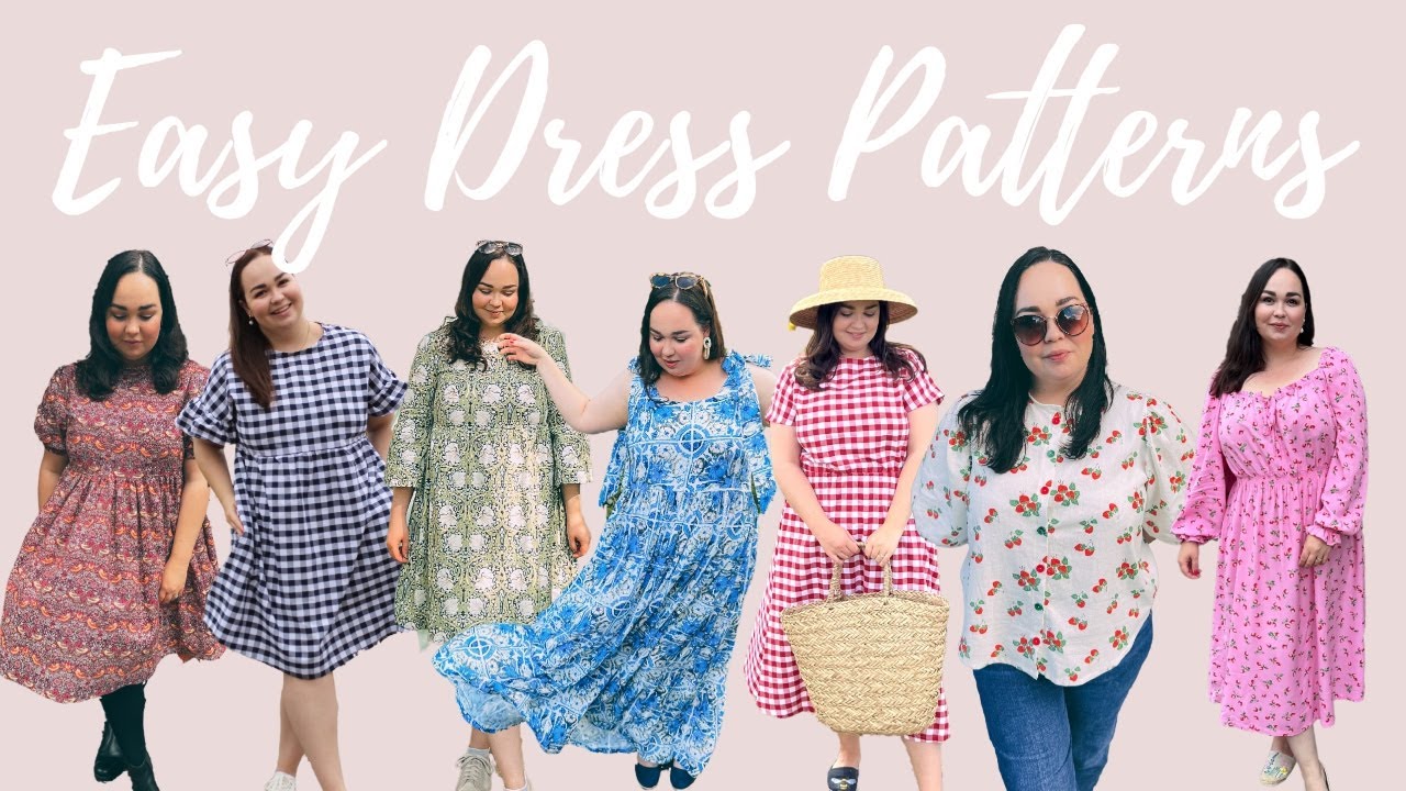Beginner Friendly Dress Patterns To Sew | 8 Patterns for the Beginner Sewer