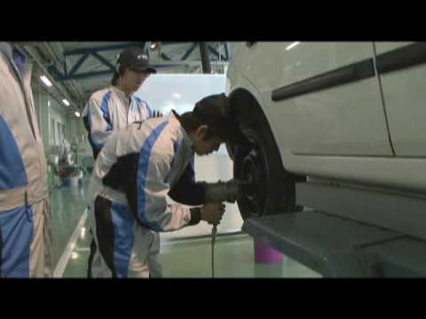 定期点検 タイヤ点検脱着作業