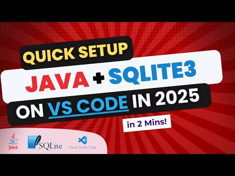 Connect Java With Sqlite In Vs Code In 2 Mins