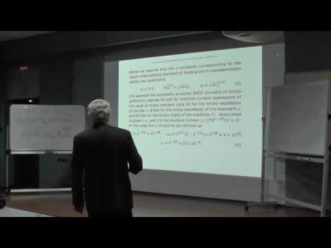 GACT 2016: Vladimir Vaskevich - Errors, condition numbers and guaranteed accuracy...