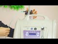 how to use the oxygen concentrator?