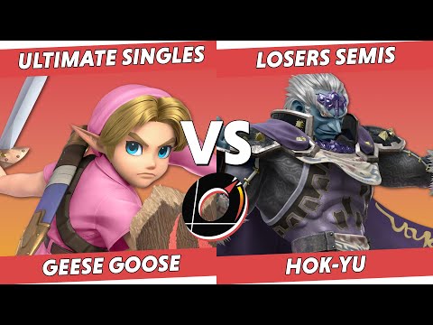 Overdrive #8 Losers Semi Final - Geese Goose (Megaman, Young Link, Spehiroth) vs Hok-yu (Ganondorf)