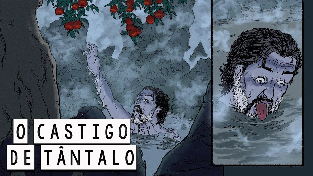 O Suplício de Tântalo - Mitologia Grega em Quadrinhos - Foca na História